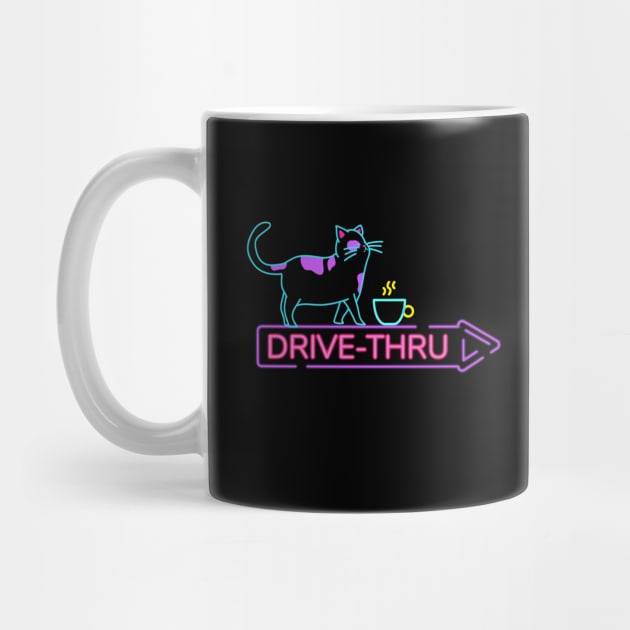 Coffee Cats Drive Thru by Kopicat